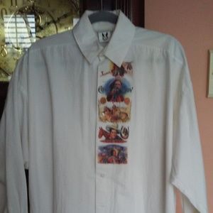 SOLD-Western Shirt Custom Designed Circa 80' s
